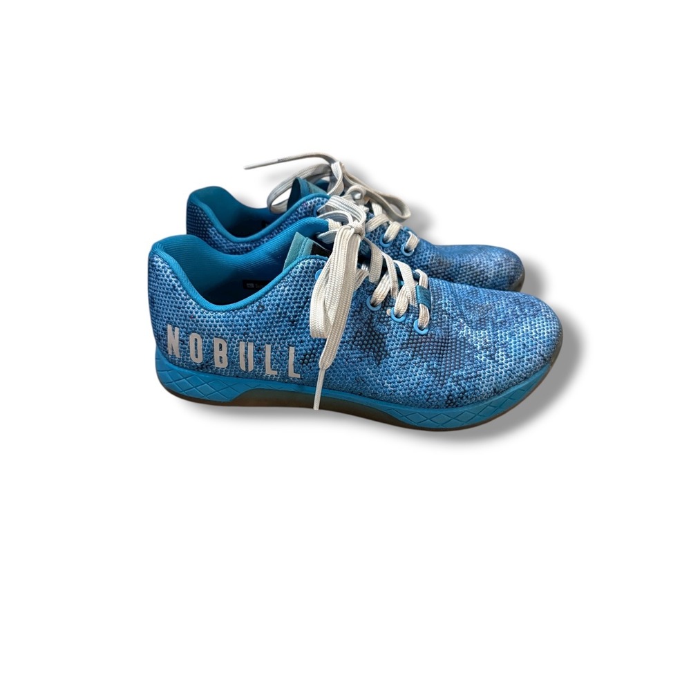 NOBULL Brooke Trainer Sneakers Women's Size 8.5 Blue CrossFit‎ Athletic Shoes